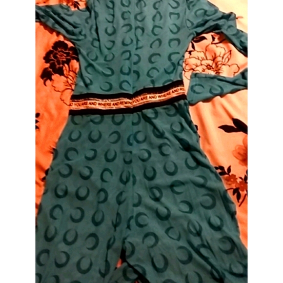💋JOSKAA MESH CRESCENT MOON PRINT JUMPSUIT!!! - Picture 7 of 12